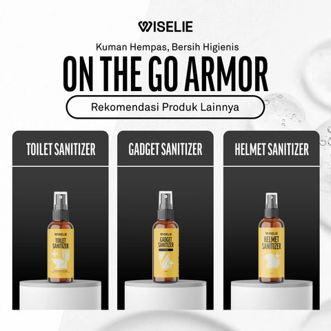 Rekomendasi produk pilihan sanitizer yang siap dibawa ke mana saja