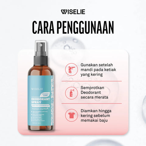 Cara menjaga bau ketiak dengan deodorant spray alami