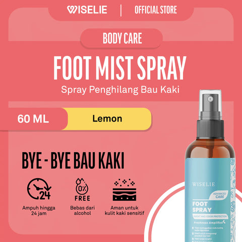 Semprotan penghilang bau kaki yang berkeringat