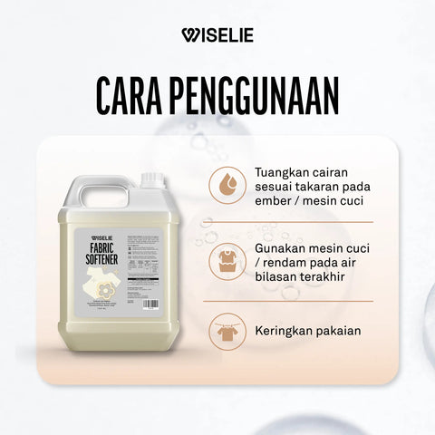Cara menggunakan softener cair untuk melembutkan pakaian