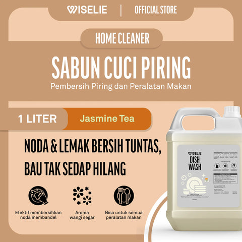 Sabun untuk membersihkan alat makan yang higienis aroma jasmine tea