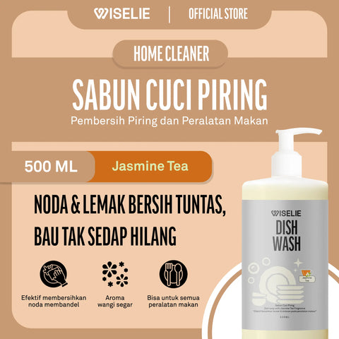 Sabun untuk membersihkan alat makan yang higienis aroma jasmine tea