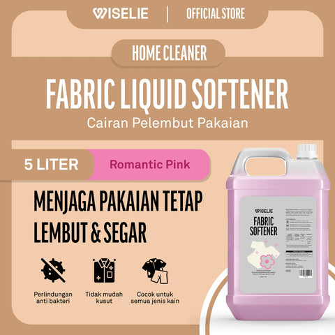 Produk pelembut dan pewangi pakaian aroma romantic pink 5 liter