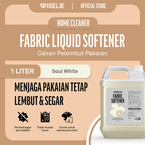 Produk pelembut dan pewangi pakaian aroma soul white 1 liter