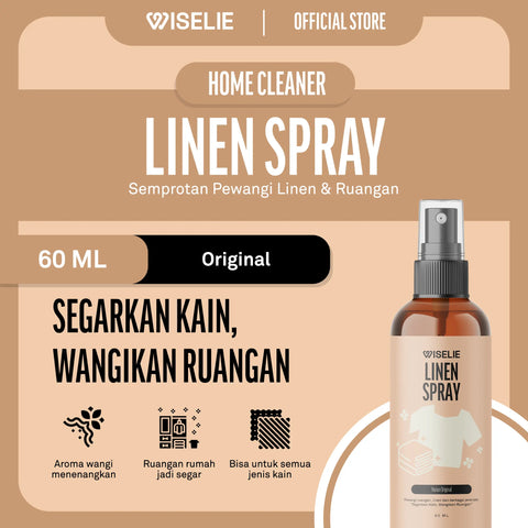 Produk semprotan pewangi linen dan ruangan original