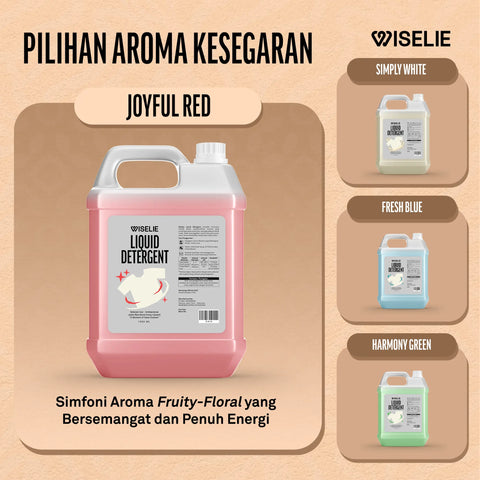 Pilihan aroma favorit dari deterjen cair wiselie