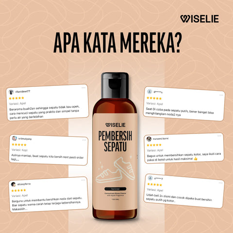 Testimoni pelanggan yang telah membeli pencuci pembersih sepatu