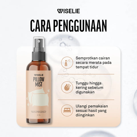Cara menggunakan pillow mist pengharum tempat tidur