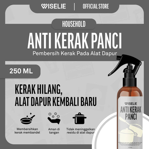 Produk pembersih kerak pada panci secara praktis
