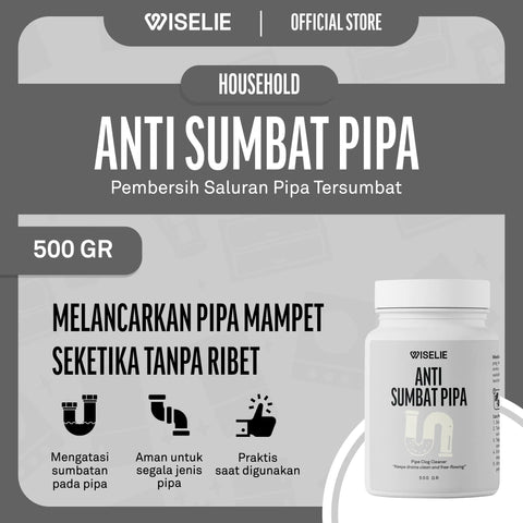 Produk pembersih sumbatan pada pipa aman tanpa hcl