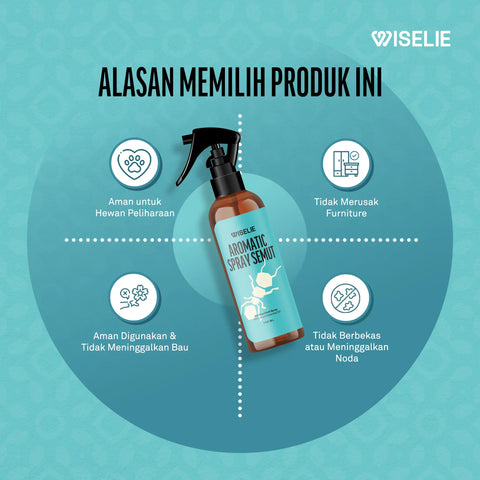 Wiselie semprotan anti semut untuk membasmi semut di rumah