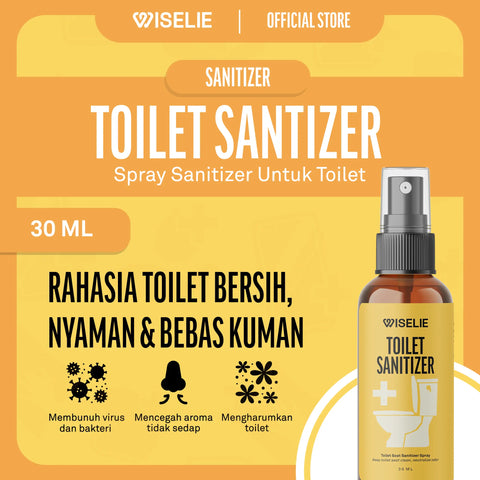 Pembersih toilet anti bakteri yang praktis dibawa bepergian