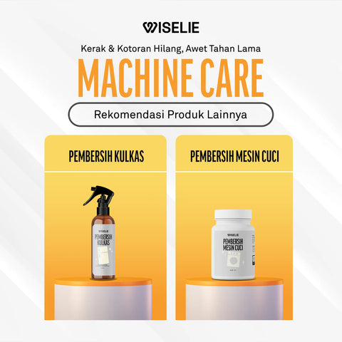 Rekomendasi produk pilihan pembersih mesin cuci dan kulkas wiselie