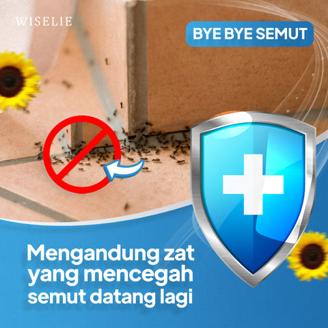 Wiselie Anti Semut Aromatic Spray Penghilang Semut Efektif Pengusir Semut Aman dan Alami Dijamin Ampuh Mengusir Semut Tanpa Racun Menciptakan Lingkungan Bebas Semut Aman untuk Keluarga Tahan Lama Cocok untuk Penggunaan di Dalam dan Luar Ruangan