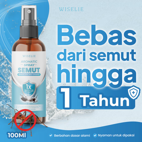 Wiselie Anti Semut Aromatic Spray Penghilang Semut Efektif Pengusir Semut Aman dan Alami Dijamin Ampuh Mengusir Semut Tanpa Racun Menciptakan Lingkungan Bebas Semut Aman untuk Keluarga Tahan Lama Cocok untuk Penggunaan di Dalam dan Luar Ruangan