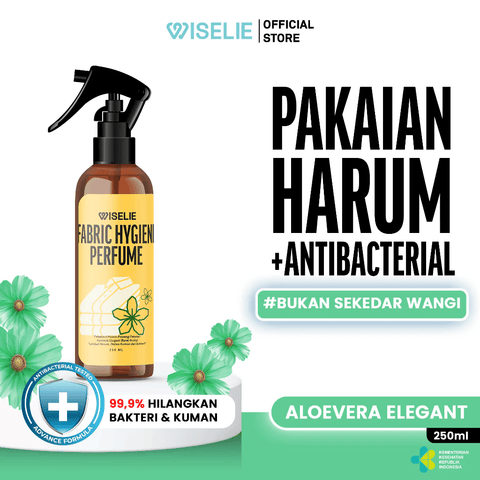 PARFUM PENGHARUM PAKAIAN AROMA ALOEVERA ELEGANT - WISELIE HOME CLEANER