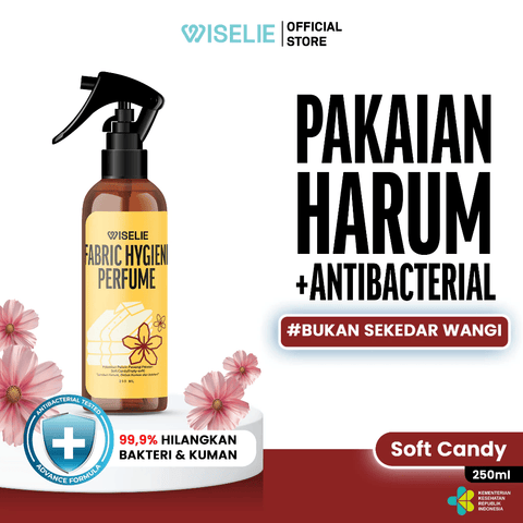 PARFUM PENGHARUM PAKAIAN AROMA SOFT CANDY - WISELIE HOME CLEANER
