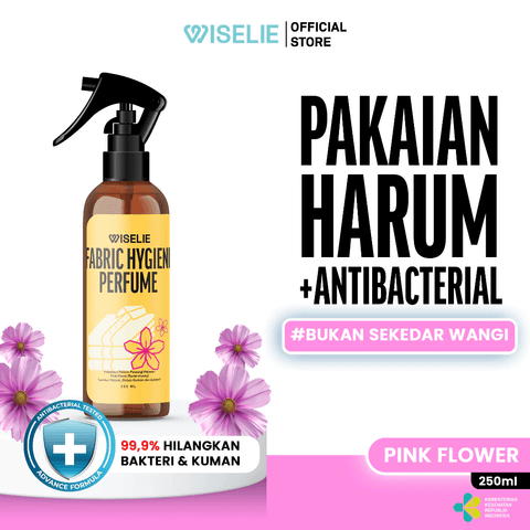 PARFUM PENGHARUM PAKAIAN AROMA PINK FLOWER - WISELIE HOME CLEANER