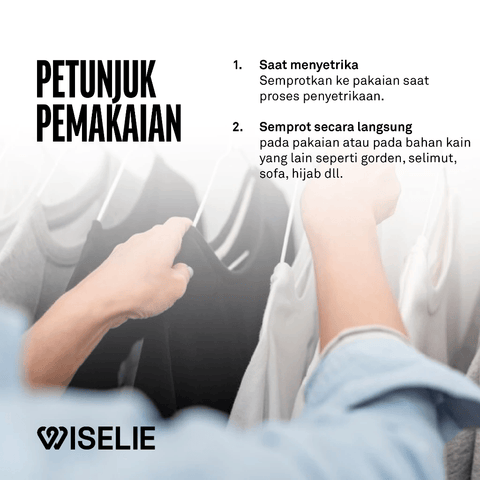 PARFUM PENGHARUM PAKAIAN AROMA SOFT CANDY - WISELIE HOME CLEANER