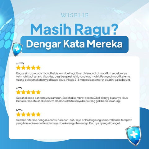 Wiselie Semprotan Pengusir Tikus Alami Obat Pengusir Anti Tikus Ampuh Disinfectant Spray