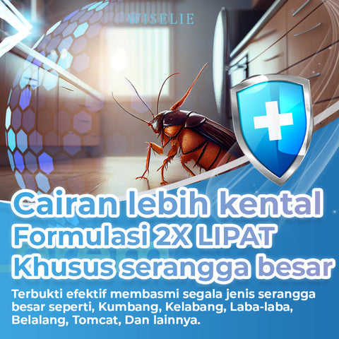 Wiselie Spray Pembasmi Serangga Bugs Killer Organik Bahan Alami Pembunuh Serangga Pembunuh Kutu