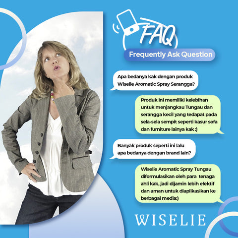 Wiselie Aromatic Spray Pengusir Tungau Dijamin Ampuh 100%