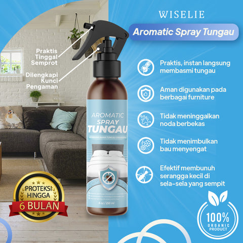 Wiselie Aromatic Spray Pengusir Tungau Dijamin Ampuh 100%