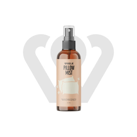 Wiselie Pillow Mist Aromatherapy sebagai sentuhan aroma lembut pada bantal sesuai petunjuk label