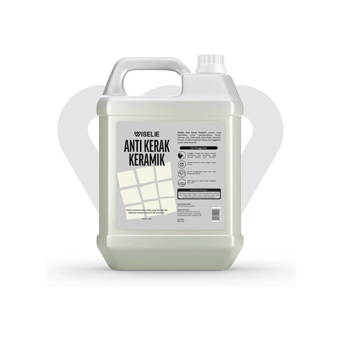 Wiselie Anti Kerak Keramik Lantai untuk rutinitas membersihkan kerak kamar mandi sesuai petunjuk label