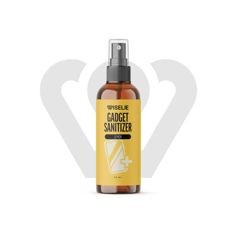Wiselie Gadget Sanitizer Spray untuk membantu membersihkan permukaan gadget harian sesuai petunjuk label