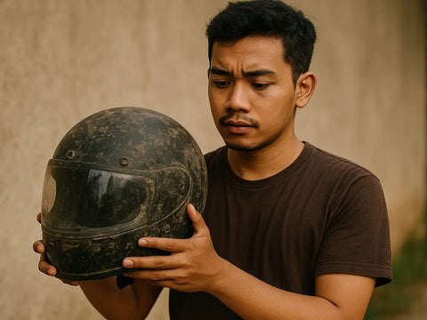 Helm Bisa Jadi Sarang Kuman? Ini Fakta yang Harus Kamu Tahu