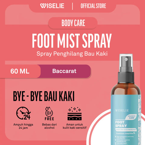 Wiselie Foot Mist 60 ml | 6 Aroma