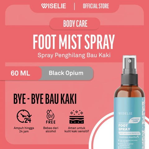 Wiselie Foot Mist 60 ml | 6 Aroma