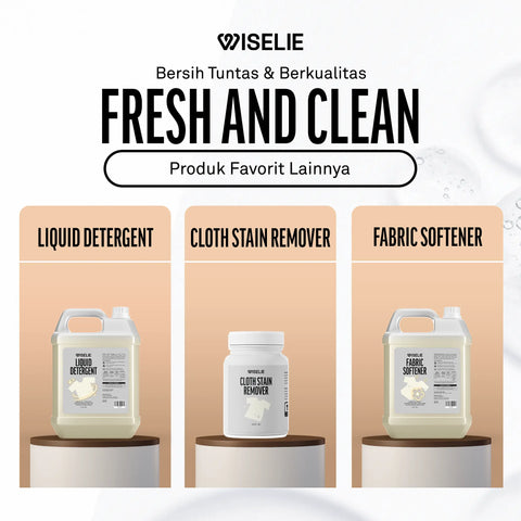 Rekomendasi produk pilihan pembersih praktis dari wiselie