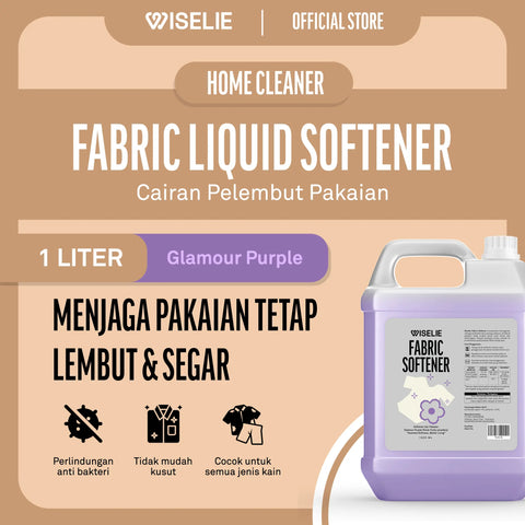 Produk pelembut dan pewangi pakaian aroma glamour purple 1 liter