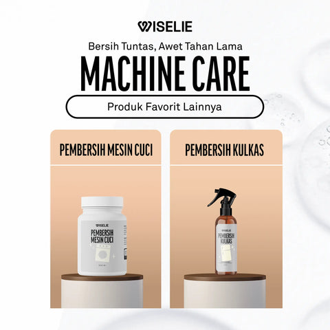 Wiselie Paket Bundling Detergent Cair Aroma Simply White 1L dan Parfum Pengharum Pakaian Aroma Aloevera Elegant 100ml