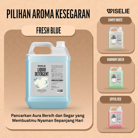 Pilihan aroma favorit dari deterjen cair wiselie