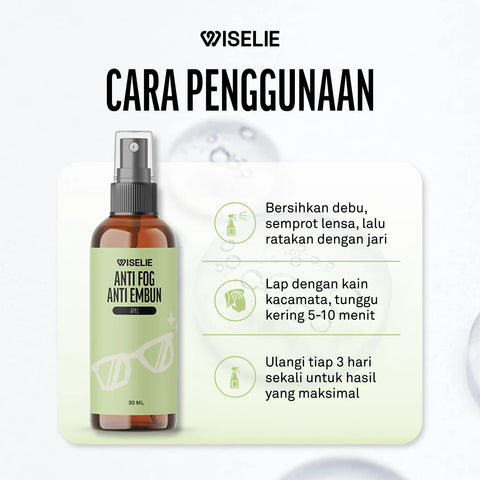 Cara menghilangkan embun pada lensa kacamata saat memakai masker