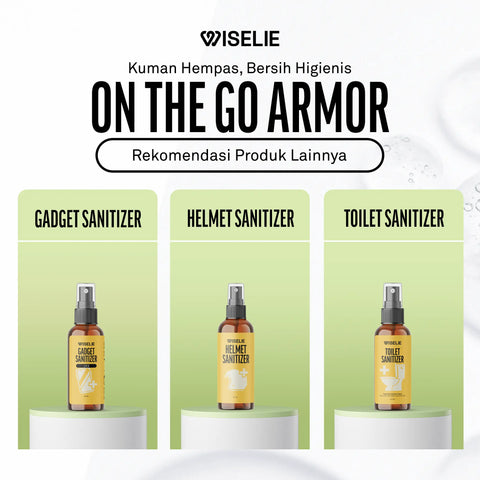 Rekomendasi produk pilihan sanitizer dari wiselie