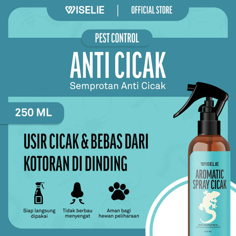 Wiselie Aromatic Spray Anti Cicak 250ml