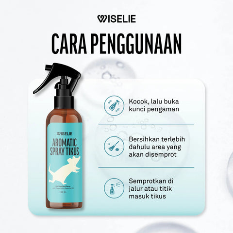 Cara mengusir tikus di rumah dengan menyemprotkan cairan anti tikus