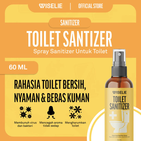 Pembersih toilet anti bakteri yang praktis dibawa bepergian