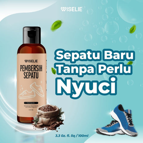 Wiselie Pembersih Sepatu 100 ml | Fuji Apple