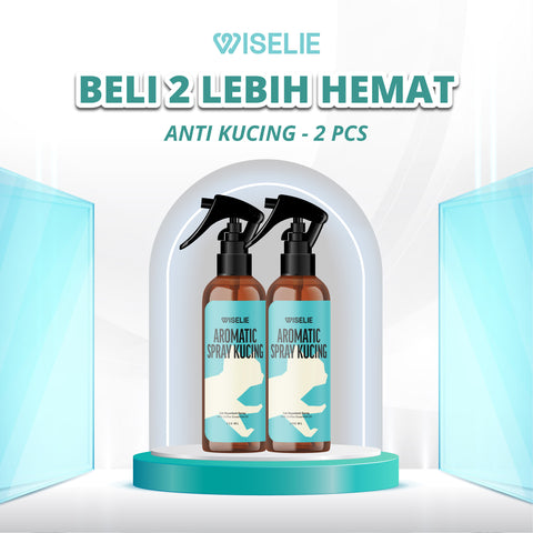 Wiselie Paket Bundling Beli 2 Lebih Hemat Spray Pengusir Anti Hama Cicak, Semut, Kecoa, Rayap, Tungau, Kucing dan Tikus Kemasan 250ml