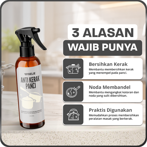 Wiselie Pembersih Kerak Panci 250 ml
