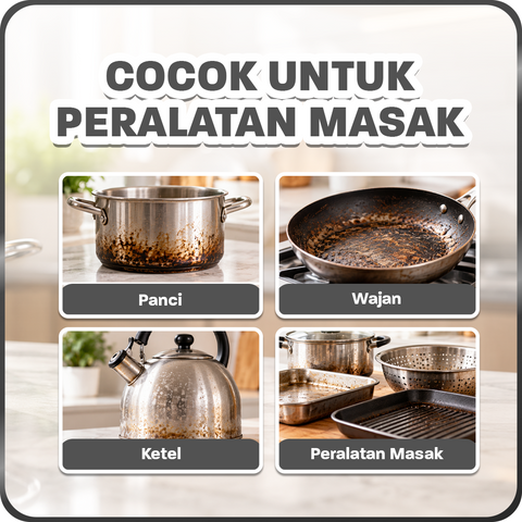 Wiselie Pembersih Kerak Panci 250 ml