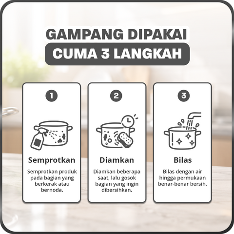 Wiselie Pembersih Kerak Panci 250 ml
