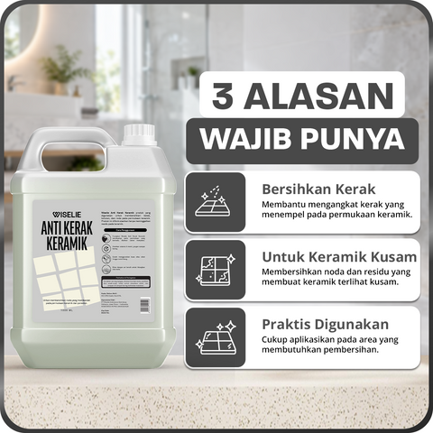 Wiselie Pembersih Kerak Keramik 1 L