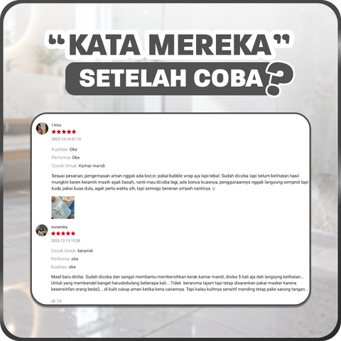 Wiselie Pembersih Kerak Keramik 1 L