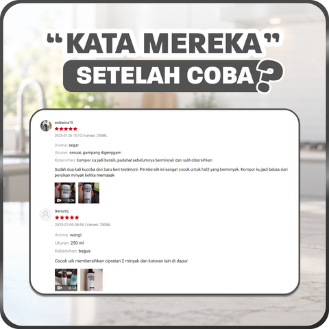PEMBERSIH DAPUR